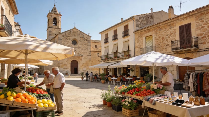 Weekly Market Santa Margalida Mallorca, Santa Margalida, Mallorca