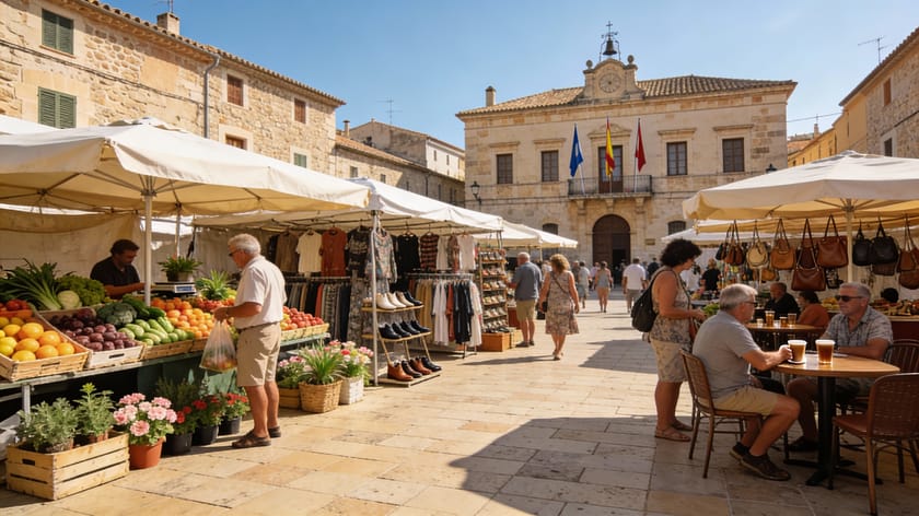 Mercato settimanale Ses Salines Maiorca, Ses Salines, Mallorca
