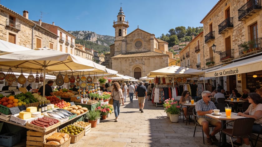 Weekmarkt Sóller Mallorca, Sóller, Mallorca