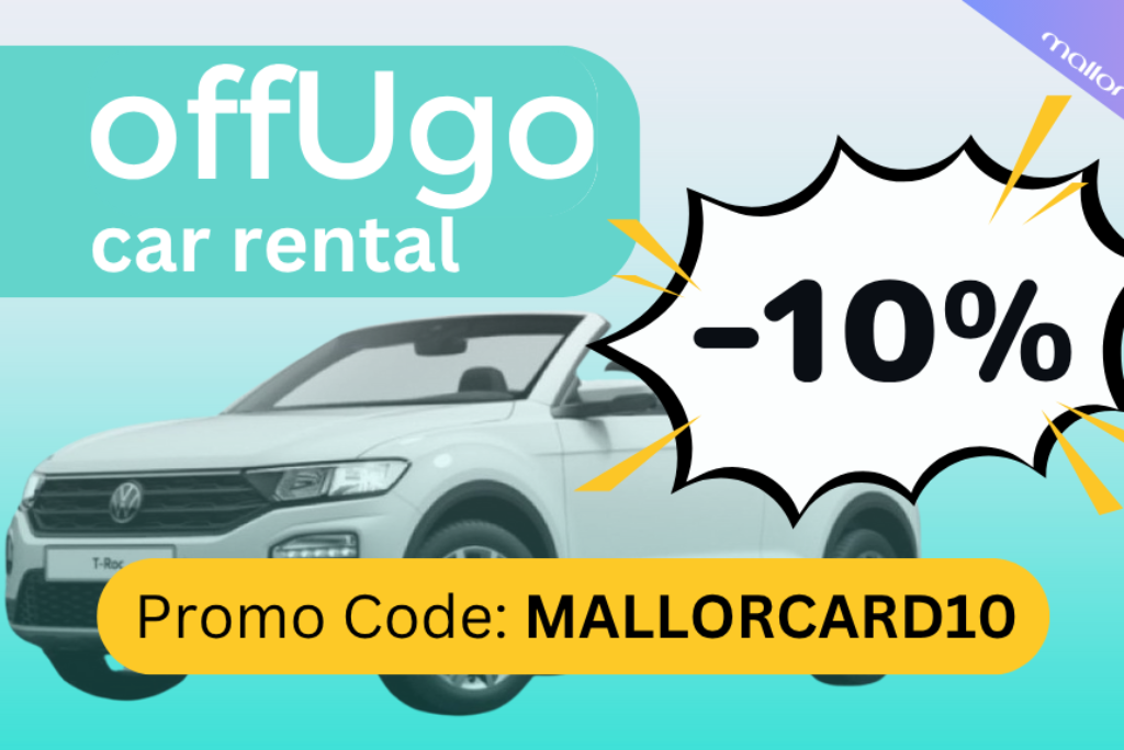 offUgo Car Rental: -10% Discount | Promo Code: MALLORCARD10