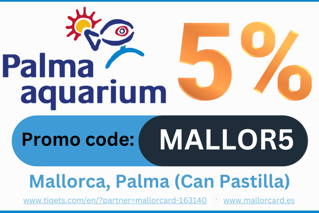 Palma Aquarium – Mallorca: -5% Discount, Promo code: MALLOR5