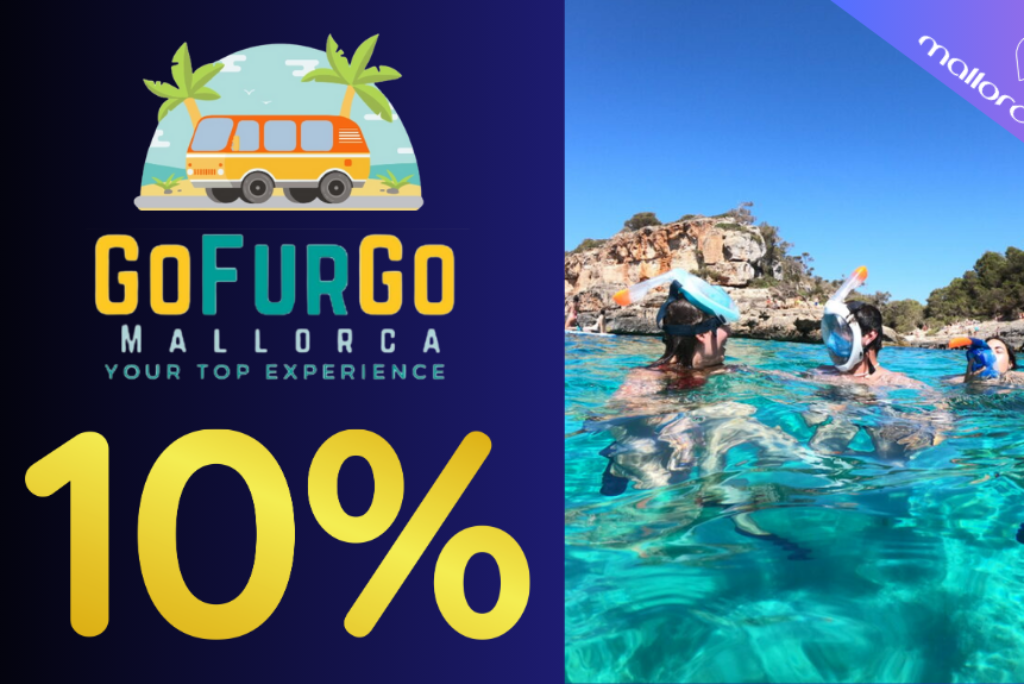Unforgettable GoFurGo Tours Coves & Beaches Mallorca: -10% Discount | Promo code: MALLORCARD