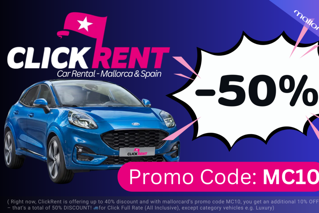 Click Rent Car Rental: Up to 50% with Promo Code: MC10 – Short-Time Availability