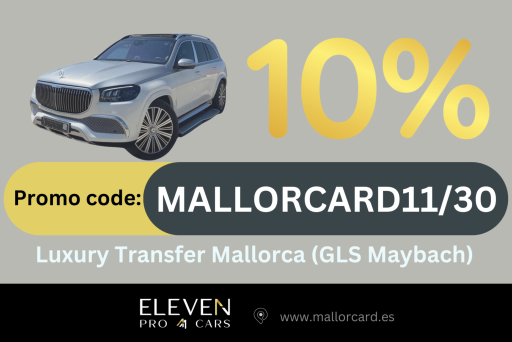 Eleven Pro Cars – Luxury Transfer | -10% Discount | Promo code: MALLORCARD 11/30