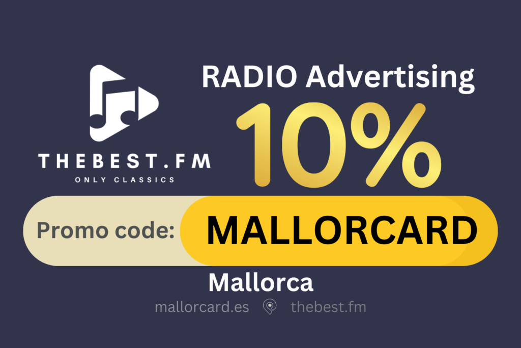 Radio Advertising The Best Fm: -10% Discount | Promo code: MALLORCARD
