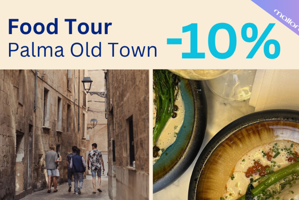 Food Tour Palma | -10% Discount | Experience Palma’s Old Town with the amazing Wine & Dine Tour