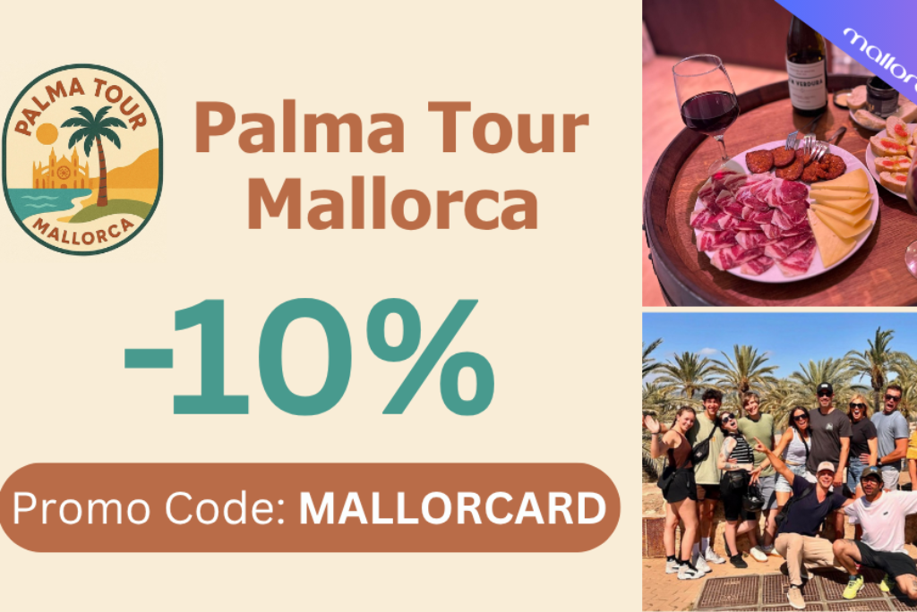 Palma Tour Mallorca – get 10% Discount with promo code MALLORCARD