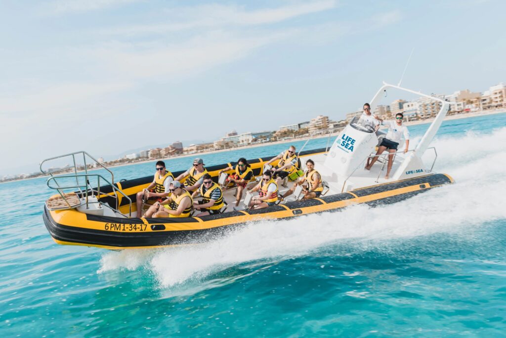 Speed Boat Tour Playa de Palma (Platja de Palma) – Mallorca’s Most Thrilling Ride on Water with Mallorcard
