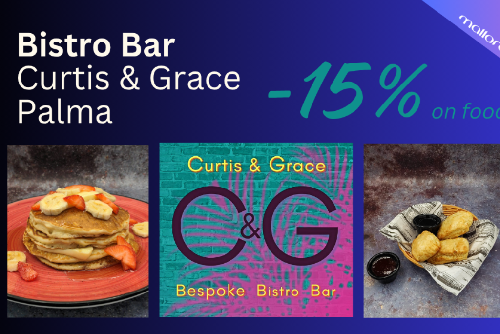 Where to Eat in Palma with 15% Off All Food? Discover Curtis & Grace – A Hidden Gem in the Old Town