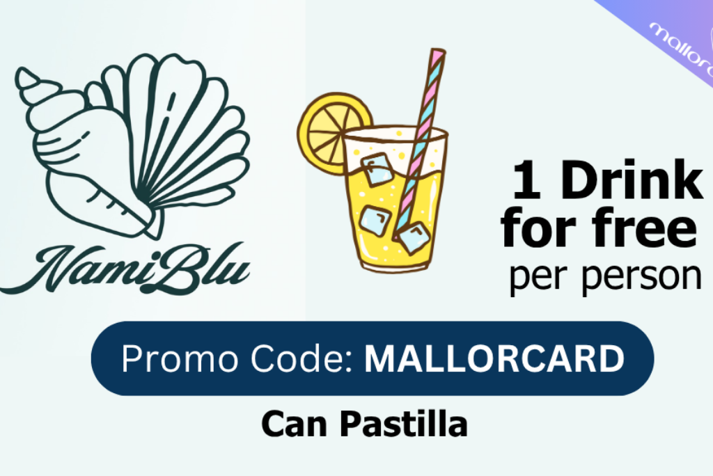 🏖️ Free Drink on the Beach in Can Pastilla – Delivered by NamiBlu & Mallorcard