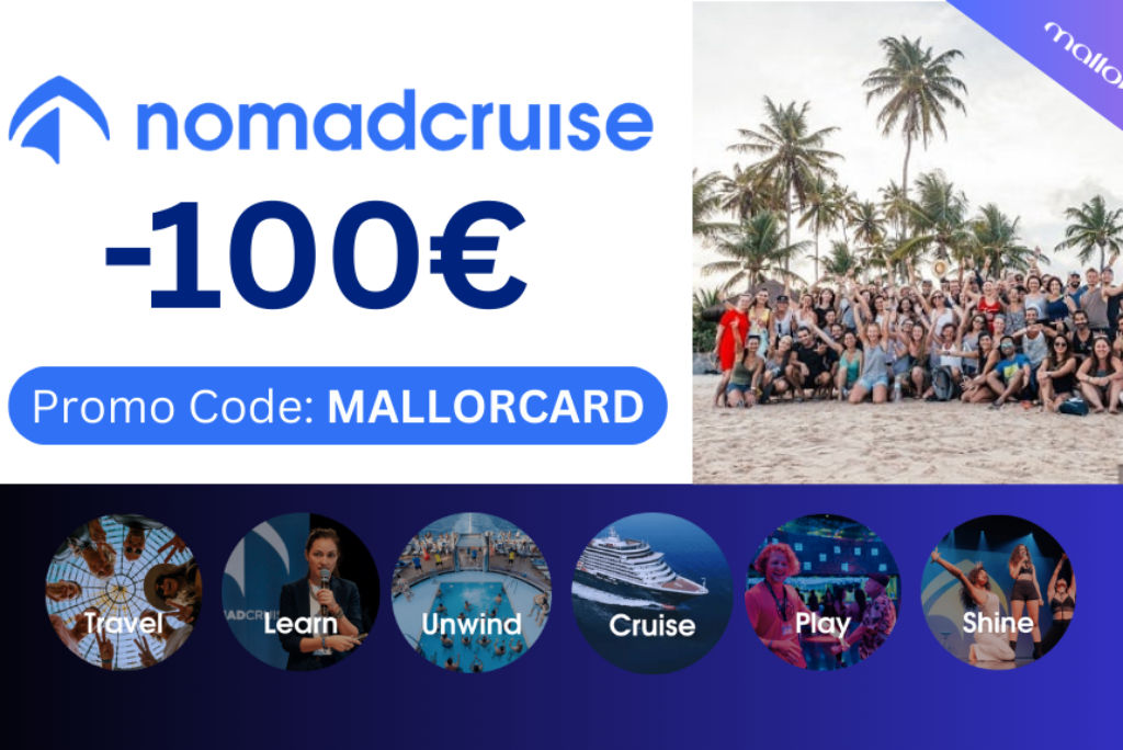 Save €100 on Your Next Adventure with Nomad Cruise – Exclusive Mallorcard Promo Code